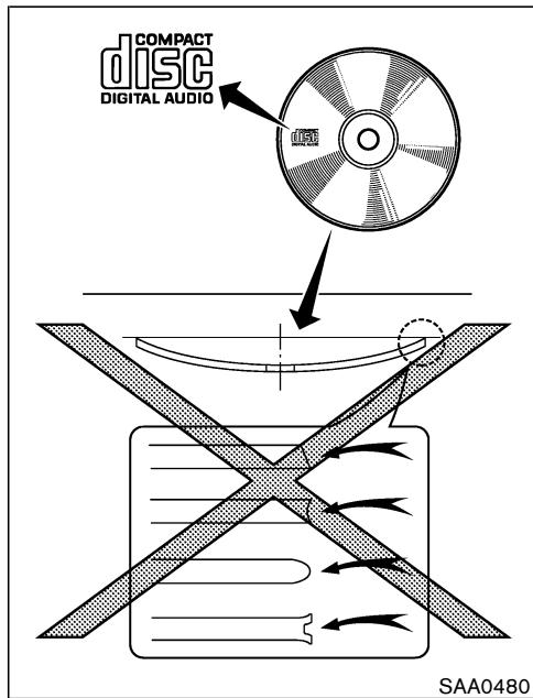 NISSAN XTRAIL 2006 - PRECAUTIONS DE FONCTIONNEMENT DU SYSTème AUDIO - 1