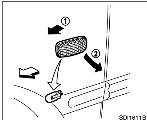 NISSAN XTRAIL 2006 - Méthode de remplacement - 9