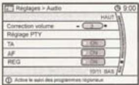 NISSAN QASHQAI+2 - Paramètres audio - 3