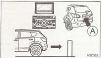 NISSAN QASHQAI+2 - MONITEUR DE VUE ARRIERE (selon modèles) - 1