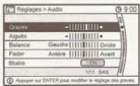 NISSAN QASHQAI+2 - Paramètres audio - 1