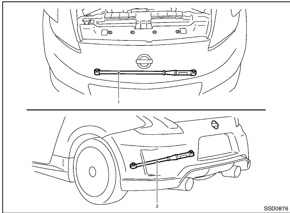 NISSAN 370Z 2012 - AMORTISSEURS DE PERFORMANCE (modèles NISO) - 1