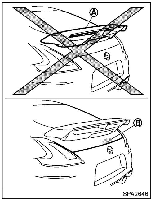 NISSAN 370Z 2012 - COMMANDE D'OUVERTURE DU HAYON - 1
