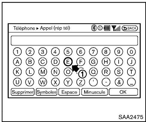 NISSAN 370Z 2012 - Réglage d'un élément : - 1