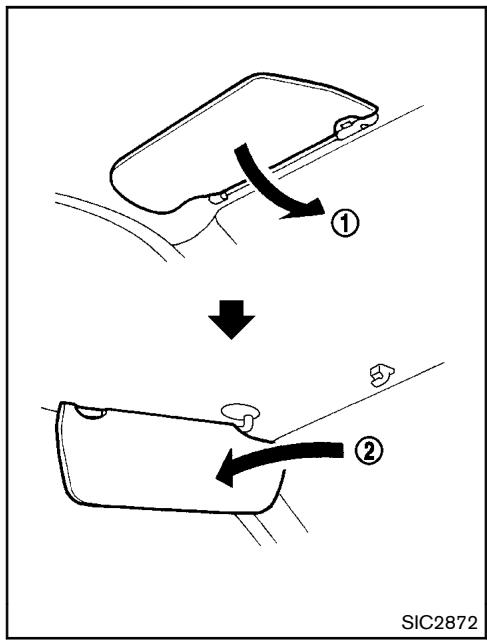 NISSAN 370Z 2012 - PARE-SOLEIL - 1