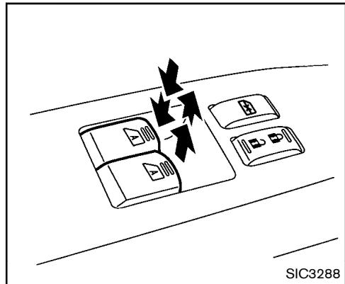 NISSAN 370Z 2012 - Verrouillage de la vitre du passager - 2