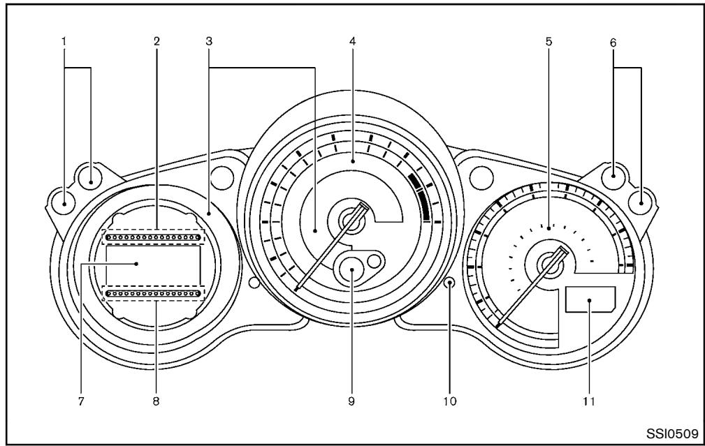 NISSAN 370Z 2012 - COMPTEURS ET INDICATEURS - 1