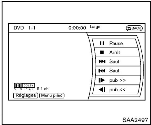 NISSAN 370Z 2012 - Réglages de l'affichage - 1