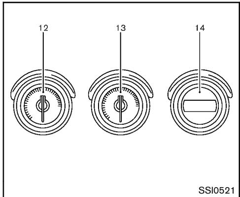 NISSAN 370Z 2012 - 0-12 Table des matieres illustrée - 1