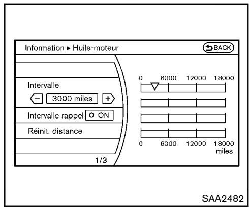 NISSAN 370Z 2012 - COMMENT UTILISER LE BOUTON INFO - 5
