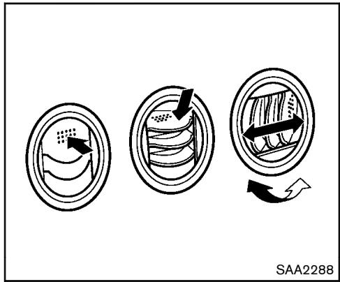 NISSAN 370Z 2012 - VENTILATEURS CENTRAUX - 1