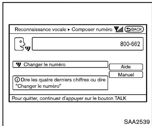 NISSAN 370Z 2012 - Examples de commandes vocales - 6