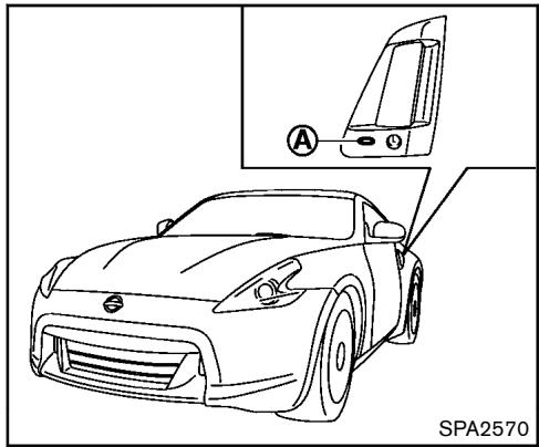 NISSAN 370Z 2012 - FONCTIONNEMENT DE LA CLÉ INTELLIGENTE - 1