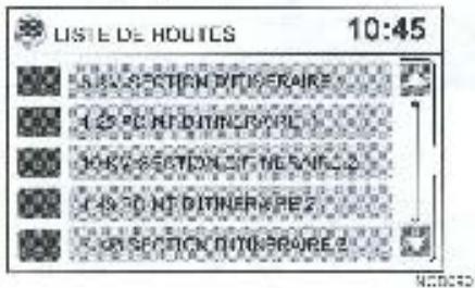 NISSAN CONNECT - ELEMENTS DE REGLAGE DE NAVIGATION DISPONIBLES - 1