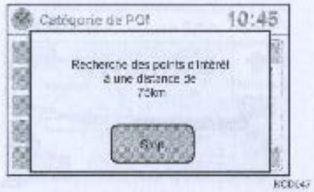 NISSAN CONNECT - RECHERCHE DE POINTS D'INTERET DANS UNE AUTRE VILLE - 4