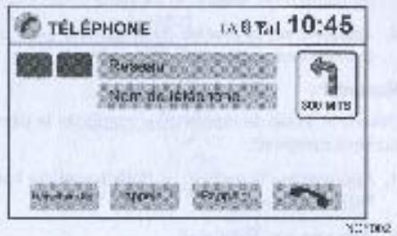 NISSAN CONNECT - COMMANDE DU TELEPHONE MAINS-LIBRES - 1