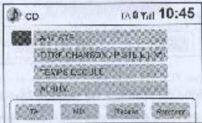 NISSAN CONNECT - Fonction d'Interruption pour diffusion d'informations routieres : - 1