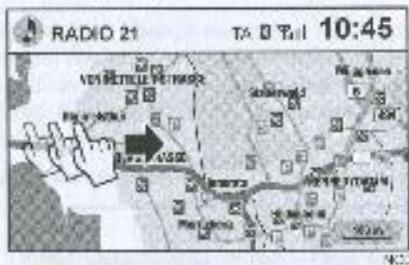 NISSAN CONNECT - SELECTION DE LA DESTINATION AU MOYEN DE LA CARTE - 2