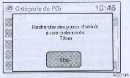 NISSAN CONNECT - RECHERCHE DE POINTS D'INTERET A PROXIMATE - 3
