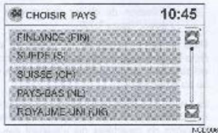 NISSAN CONNECT - METHODES DE REGLAGE DE LA DESTINATION DISPONIBLES - 2