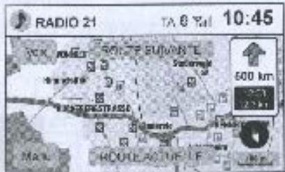 NISSAN CONNECT - Réglages de la carte - 1