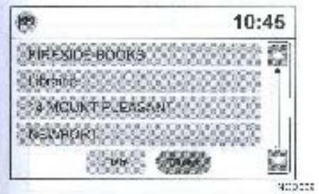 NISSAN CONNECT - RECHERCHE DE POINTS D'INTERET A PROXIMATE - 5