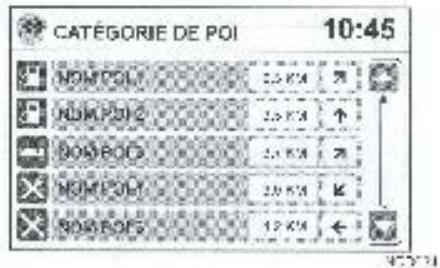 NISSAN CONNECT - RECHERCHE D'UN PARKING OU D'UNE STATION-SERVICE A PROXIMATE - 3