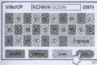 NISSAN CONNECT - REGLAGE D'UNE INTERSECTION EN TANT QUE DESTINATION - 4