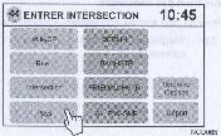 NISSAN CONNECT - REGLAGE D'UNE INTERSECTION EN TANT QUE DESTINATION - 8