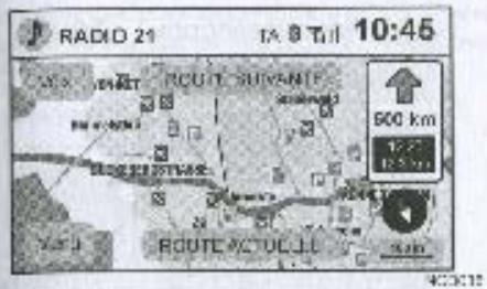 NISSAN CONNECT - SELECTION DE LA DESTINATION AU MOYEN DE LA CARTE - 1