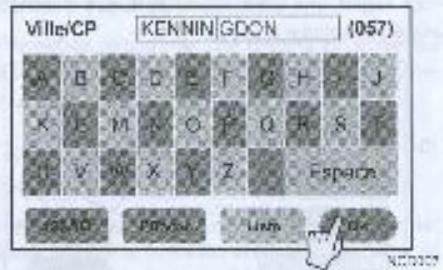 NISSAN CONNECT - METHODES DE REGLAGE DE LA DESTINATION DISPONIBLES - 3