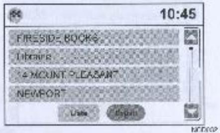 NISSAN CONNECT - RECHERCHE D'UN PARKING OU D'UNE STATION-SERVICE A PROXIMATE - 4