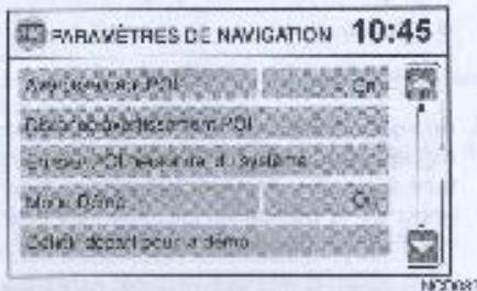 NISSAN CONNECT - DISTANCE PAR RAPPORT A UN POI D'AVERTISSEMENT - 1