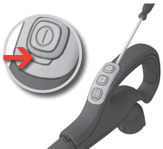 ELECTROLUX ULTRASILENCER USORIGINPR - Changing battery in remote handle - 1