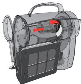 ELECTROLUX ULTRASILENCER USORIGINPR - Emptying and cleaning the dust container - 3