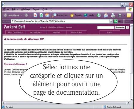 PACKARD BELL I XTREME 2601 - UTILISATION DE PACKARD BELL INFOCENTRE - 2