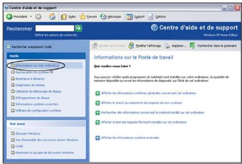 PACKARD BELL I XTREME MCE 5610 - A) Informations sur mon ordinateur - 1