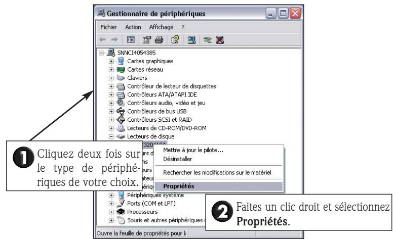 PACKARD BELL IMEDIA 7052 POWER CINEMA - COMMENT UTILISER LE Gestionnaire DE PÉRIPHÉRIQUES ? - 2