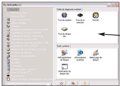 PACKARD BELL IXTREME 1822 - OUTIL DE DIAGNOSTIC MATÉRIEL - 1