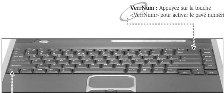 PACKARD BELL IXTREME 1822 - Clavier - 1