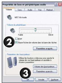 PACKARD BELL IXTREME 7050 - Réglage du volume - 2