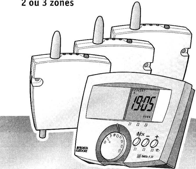 DELTA DORE DELTIA 6.33 - Pack programmateur radio fil pilote - 1