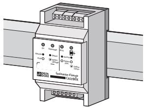 DELTA DORE CALLYBOX - Fixation du boîtier modulaire - 1