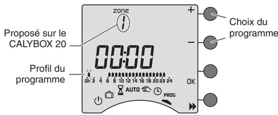 DELTA DORE CALYBOX 20 - Choisir votre programme - 1