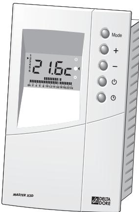 DELTA DORE DELTA 620 MASTER - Réglage de l'heure - 2