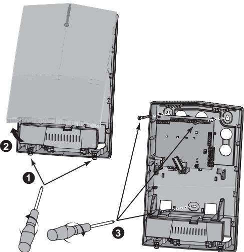 DELTA DORE INTERFACE REPETEUR BUS - Contact autoprotection arrêté (option) - 1
