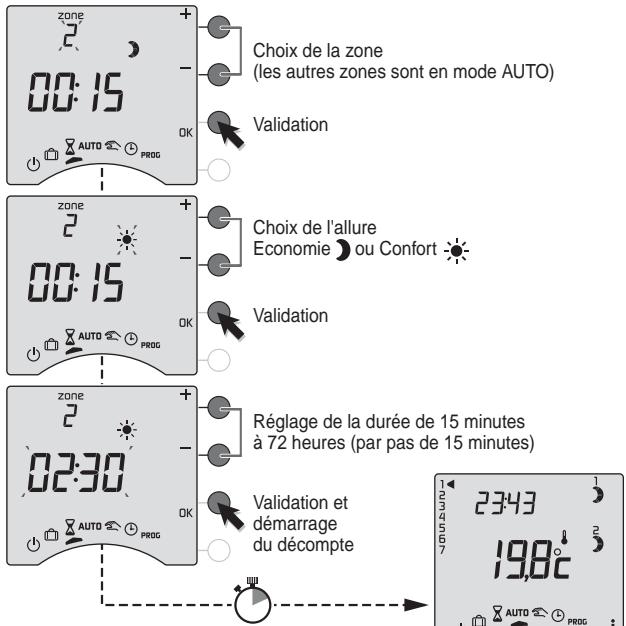DELTA DORE RADIO DRIVER - Mode sablier - 1