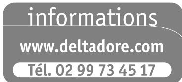 DELTA DORE TC 51098 - Extinction des voyants - 2