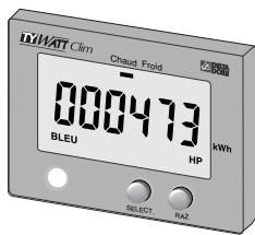 DELTA DORE TY WATT CLIM - COMMENT LIRE VOTURE INDICATEUR DE CONSOMMATION ? - 1