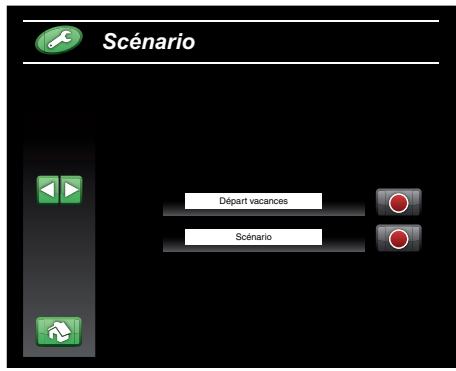 DELTA DORE TYDOM 350 PC - Menu scenario - 1